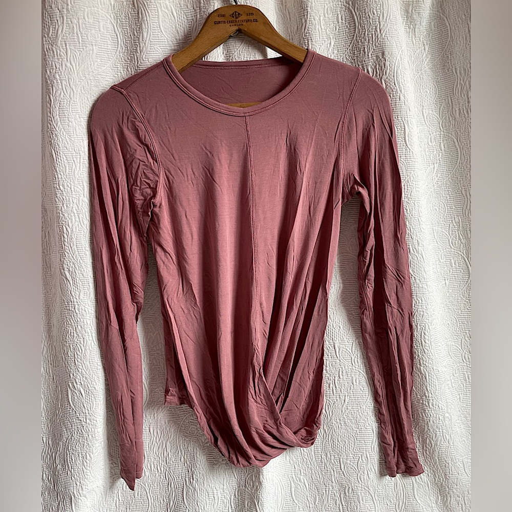 Lululemon Cross Front Long Sleeve